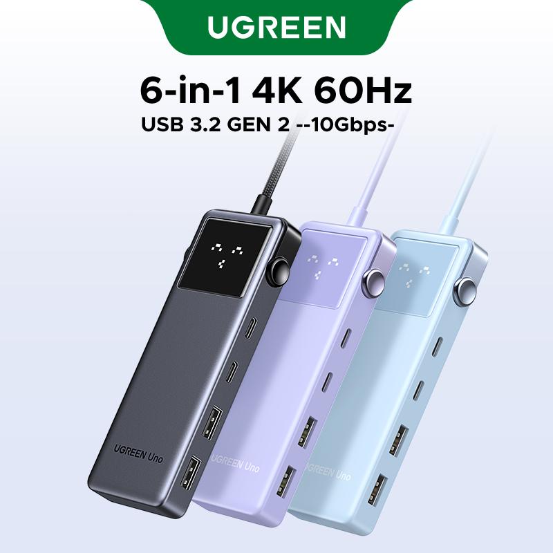 UGREEN Uno, Hub USB C, Bộ Chuyển Đổi đa cổng 4K60Hz, HUB HDMI 10Gbps, Tương…