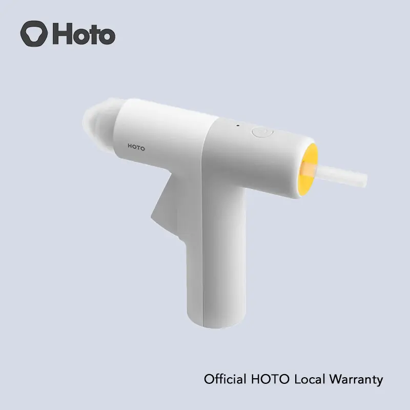 Official HOTO SG Mini Portable Hot Glue Lithium Gun Cordless with 10 Glue Sticks 2000mAh Battery