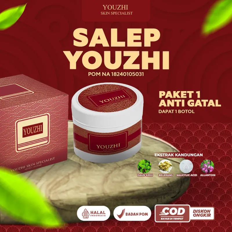 SALEP YOUZHI BANTU PERMASALAHAN KULIT SUDAH BPOM 1