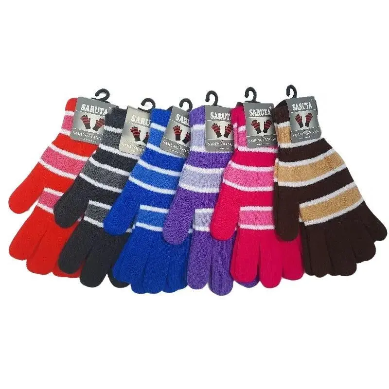 SARUNG TANGAN RAJUT BELANG SALUR MEREK SARUTA SARUNG TANGAN MOTOR BELANG SALUR REMAJA DEWASA UNISEX 0