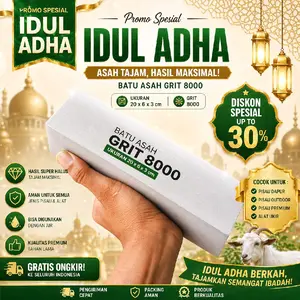 Batu Asah Pisau Grit 8000 Super Halus Ukuran 20x6x3