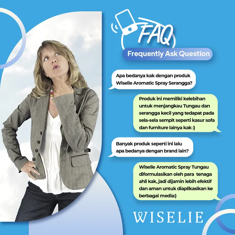 Wiselie Aromatic Spray Cairan pengusir Tungau kasur Dijamin Ampuh 100% Merah Cairan Pengusir 7