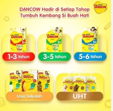 Dancow Nestle Imunutri 1+ 3+ 5+ 3