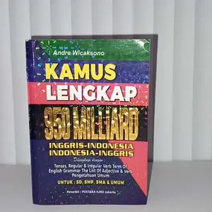 Kamus Bahasa Inggris-Indonesia Ukuran Kecil: Penuh Warna dan Penuh Pengetahuan!