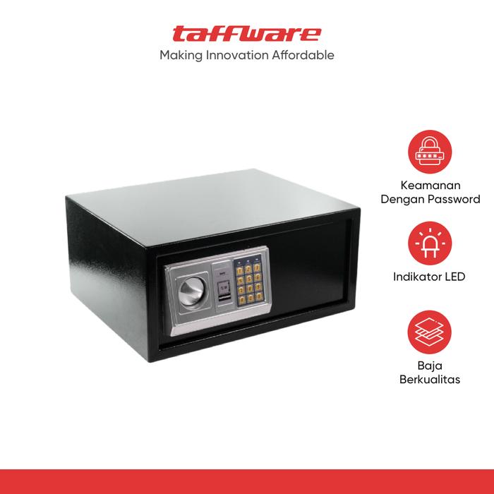 Gambar TaffGUARD Kotak Brankas Hotel Safety Box Password 43x35x20cm - 43EA dari Taffware Official Store Kota Administrasi Jakarta Barat Tokopedia