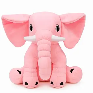 Boneka gajah pink premium halus mainan anak hadiah Dolls Kado