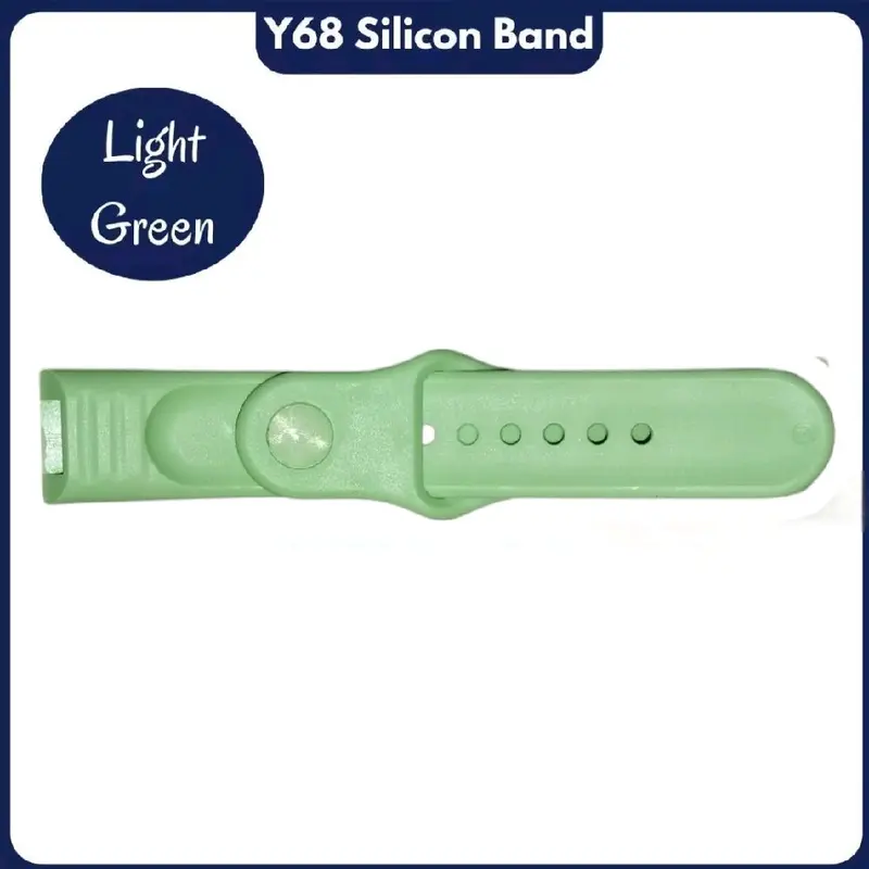 Strap Smart Watch Y68 Tali Smart Bracelet Y68 Smart Band Silicon 7