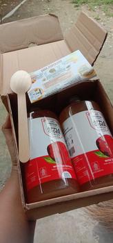 Product Review of SUUR LEMOEN Cuka Apel Apple Cider Vinegar 1 Liter CUKA APEL Organik With The Mother from I**a 0