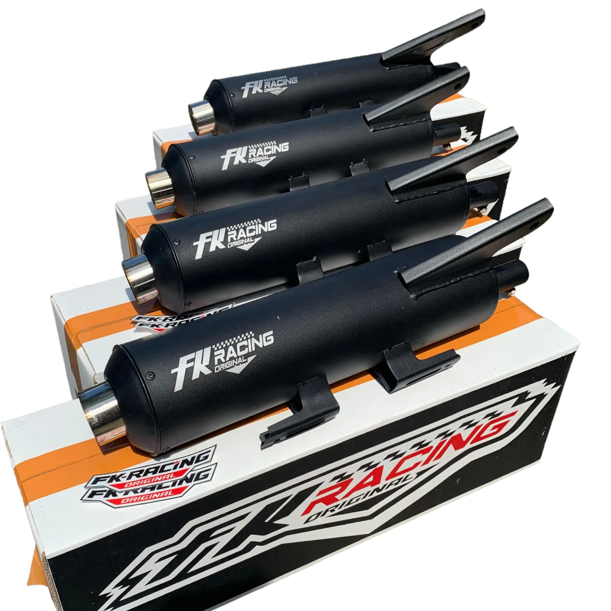 Knalpot Standar Racing Bass Adem Gerung Model Tabung Vario Original Fk Racing Nmax Aerox Pcx Vario Beat Mio Scoppy Xride Motorcycle Tabung Baut Glass Gear Karbu Sporty Tameng copy arm knalpot  beat