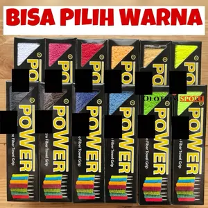 Grip Handuk Kotak POWER MICRO FIBER Lembut Towel Raket Original