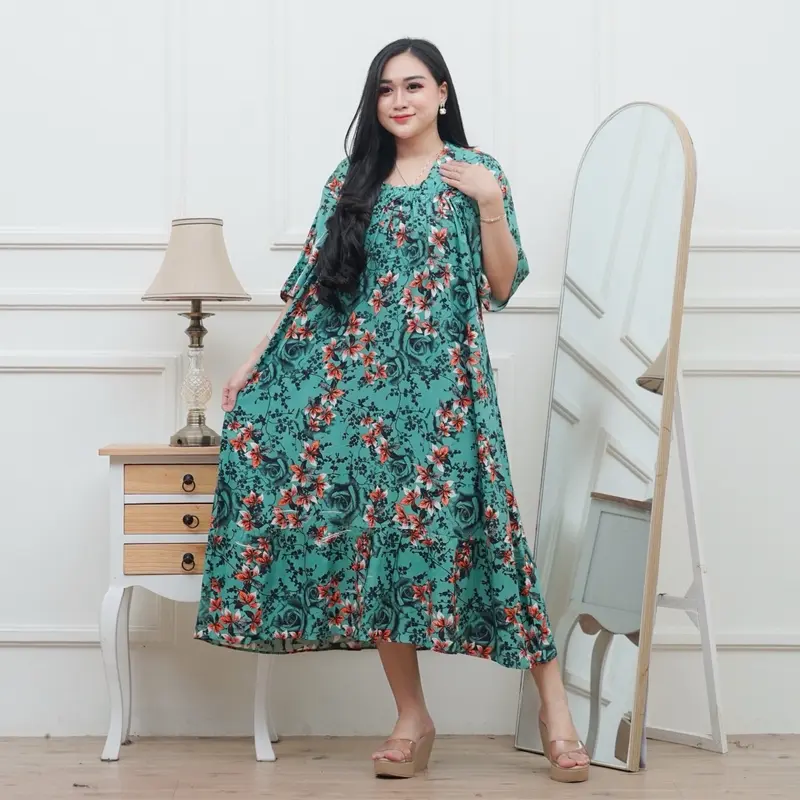 FUJI ALIYAA JUMBO LD 130 BAHAN RAYON PREMIUM ADEM TEBAL DASTER FUJI VIRAL HARGA TERMURAH DASTER FUJI XXXXL Wanita 3
