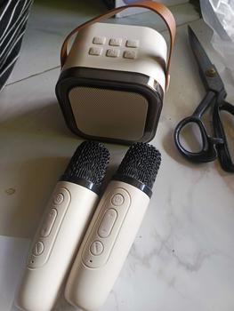 Product Review of MINI KARAOKE BLUETOOTH SPEAKER【COD】K12 [SPEAKER LAMPU  + MIC ],  K1 [SPEAKER + MIC ] ,K52 [SPEAKER LAMPU 360 +MIC] from b**. 0