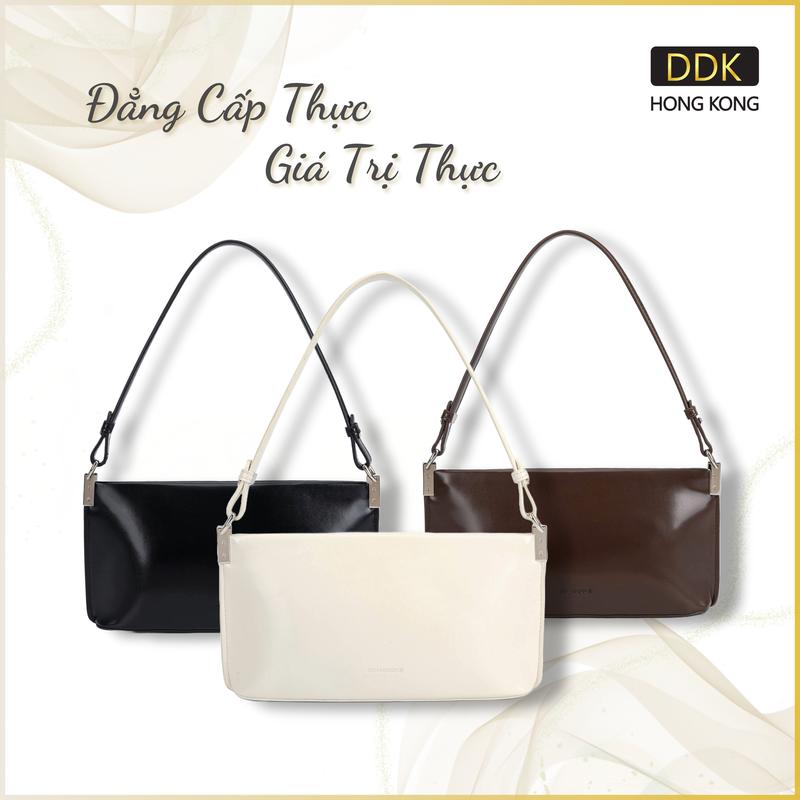 DEAL QUÀ NOEL DDK D5033 Túi Xách nữ Thời Trang Da Cao Cấp Có Dây Đeo Chéo Sang Trọng Dành Cho Phái Đẹp Chính Hãng DDK HONG KONG túi xịn đi tiệc đi làm màu đen màu trắng hot làm quà tặng noel năm mới tuixinh giare