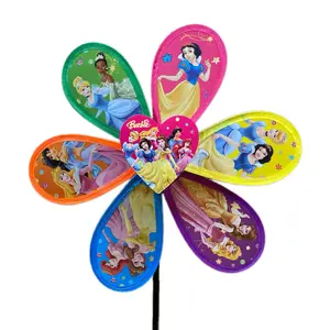 Kincir Angin Kolecer Barbie Princess Pinwheel Mainan Edukasi Anak Dekorasi Taman Kitiran Luar Ruangan