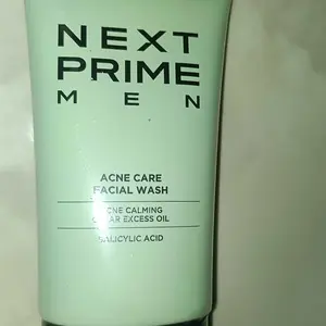 NEXTPRIME Acne Care Facial Wash 100gr – Pembersih Wajah Pria untuk Kulit Berjerawat Mengurangi Jerawat Meredakan Iritasi & Menjaga Kelembapan Kulit Mencegah Jerawat Baru Mengandung Salicylic Acid Ekstrak Dendrobium & Glycerin Tanpa Membuat Kulit Kering