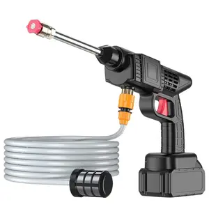 Alat Cuci Mobil Motor AC Jet Cleaner Bertekanan Tinggi 90 Bar Baterai 48V 40000mAh Stainless Steel