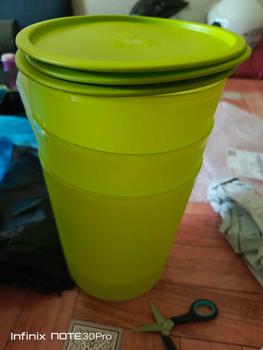 Product Review of [COD] [TERMURAH] MODERNO Toples Kerupuk Toples Lebaran Big Savina 3 in 1 (5 Liter) from C**A F**R F**O 2