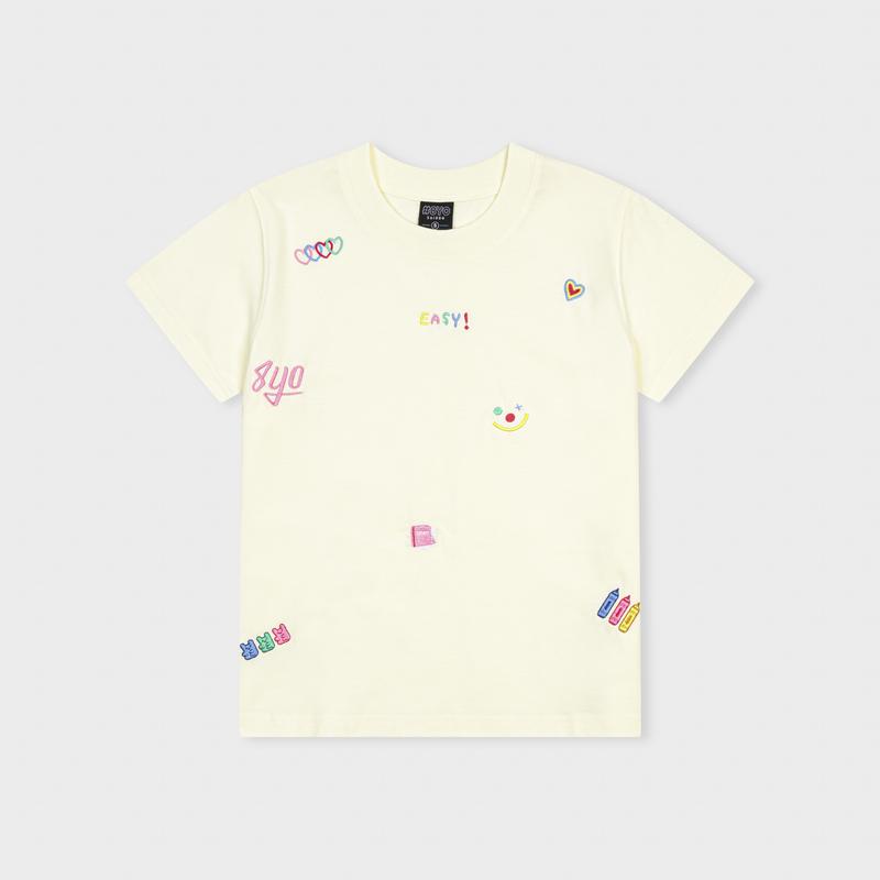 Áo Baby Tee Thêu 8YO CRAYON Cotton Mềm Mịn Mát - Áo Baby Tee Local Brand Chính Hãng | BigBuy360 - bigbuy360.vn