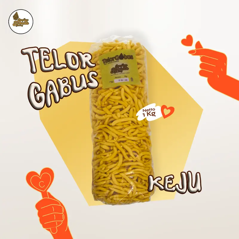 1kg - Extra Bubble Wrap Gabus Keju Cemilan Sichinta Bandung 0