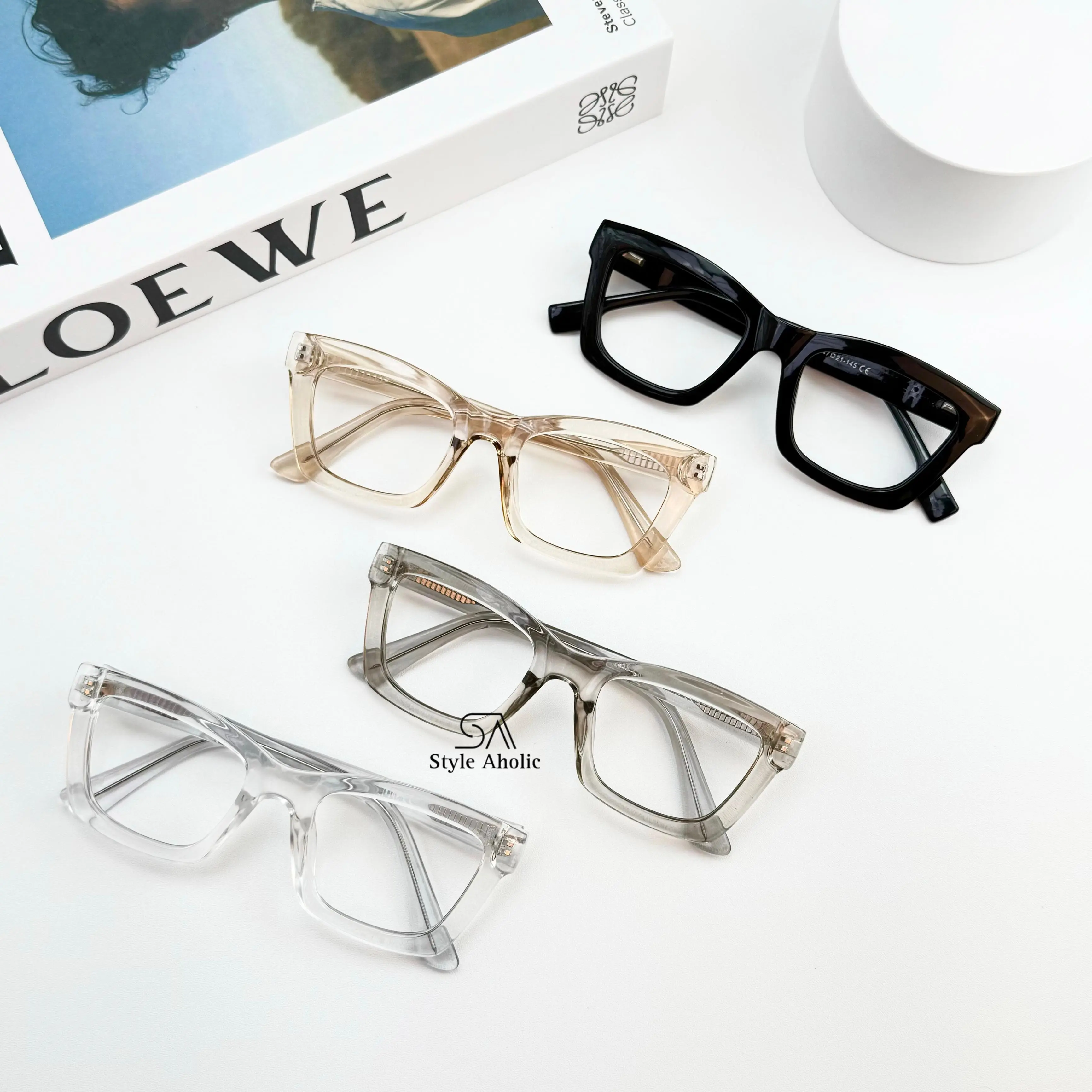 (BELI 1 GRAT1S 1) Piona - Kacamata Wanita Pria trendy terbaru By StyleAholic Frame Eyewear