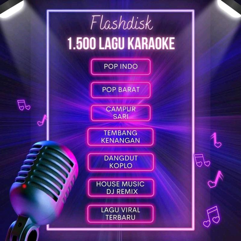 Flashdisk Karoke Berbagai Genre Lagu 32Gb Mp4 Full Penyimpanan