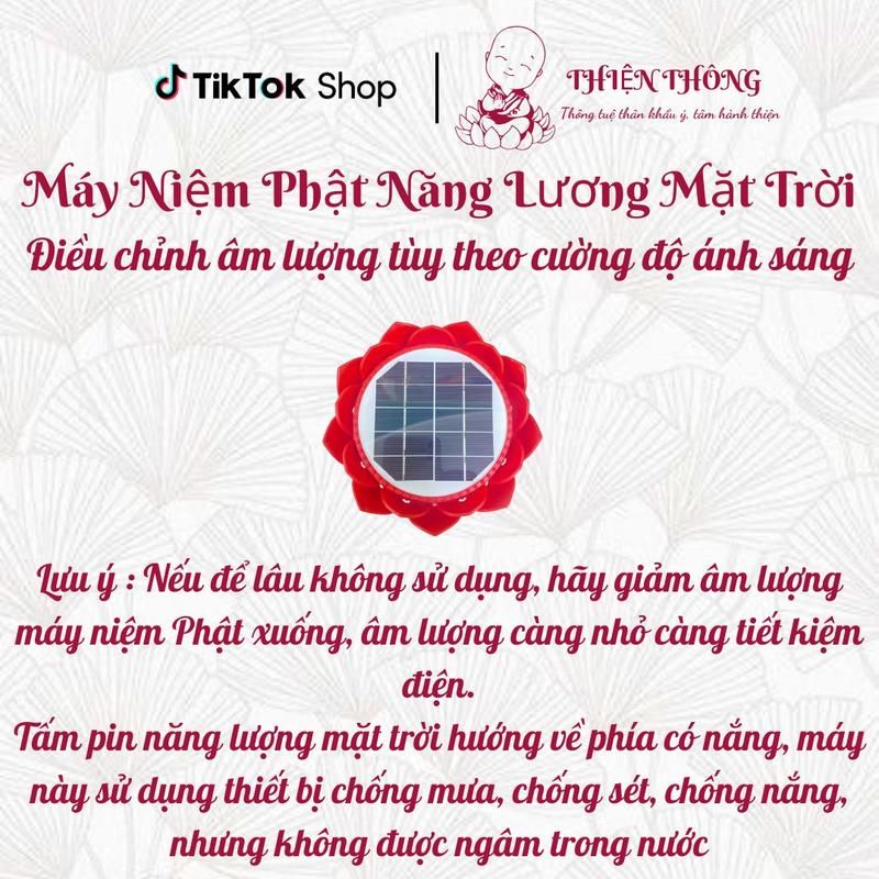 niệm, Địa Tạng, Đài niệm, niệm năng lượng mặt trời có đèn, phật kinh nghe máy 7