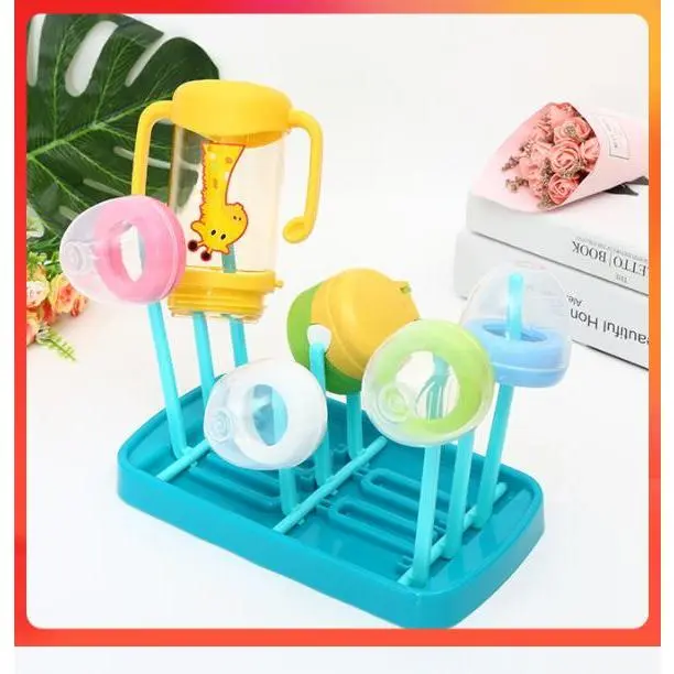 (100% REAL PIC) Rak Pengering Botol Bayi / Bottle Drying Rack / Rak Pengering Botol Bayi Tanpa Tutup