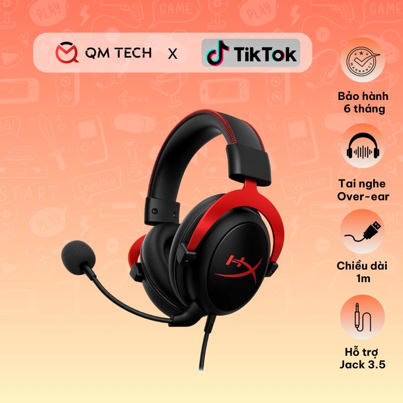 Tai nghe Hyper X Cloud II Có dây - QMTECHSTORE