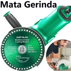 Pisau Mata Gerinda Diamond Serbaguna Multifungsi 4 Inch untuk Memotong Keramik, Kayu, Besi, dan Baja Ringan - Suhu