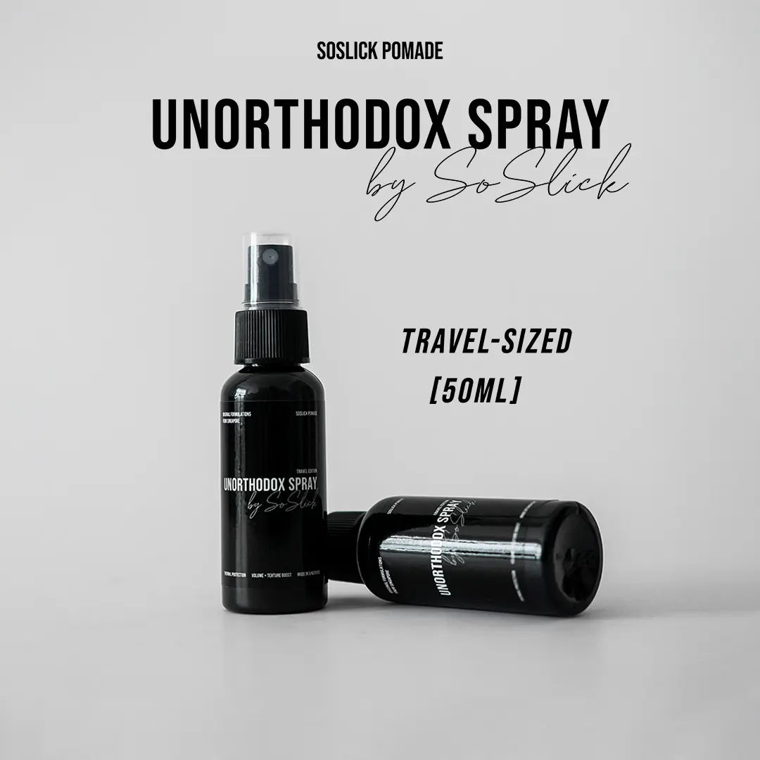 Unorthodox "Travel-Sized" Pre-Styler by SoSlick Pomade | Volume & Texture | Sea Salt Spray | UV & Heat Protection | Water-Soluble | Matte Finish