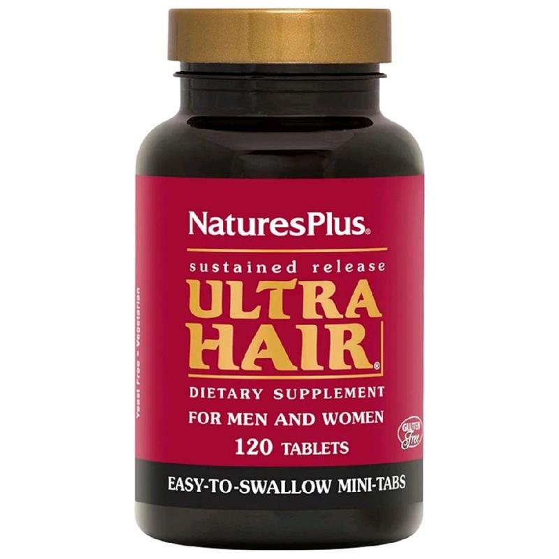 Ultra Hair Natural Hair Growth for Men & Women Suplemen Vitamin Rambut ...