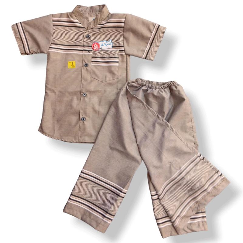 SETELAN SARUNG KOKO ANAK 1-10 TAHUN || KATUN MADINAH PREMIUM || SARKO Katun Atasan Celana 3