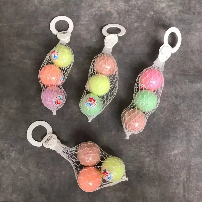 Kamper Toilet Gantung isi 3 / Kamper Bola Jaring Warna Warni 2