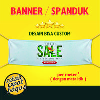 Gambar Cetak Spanduk Banner Flexy Murah ( DESAIN CUSTOM ) Ready Stok dari CetakCepatBagus Kota Bandung 1 Tokopedia