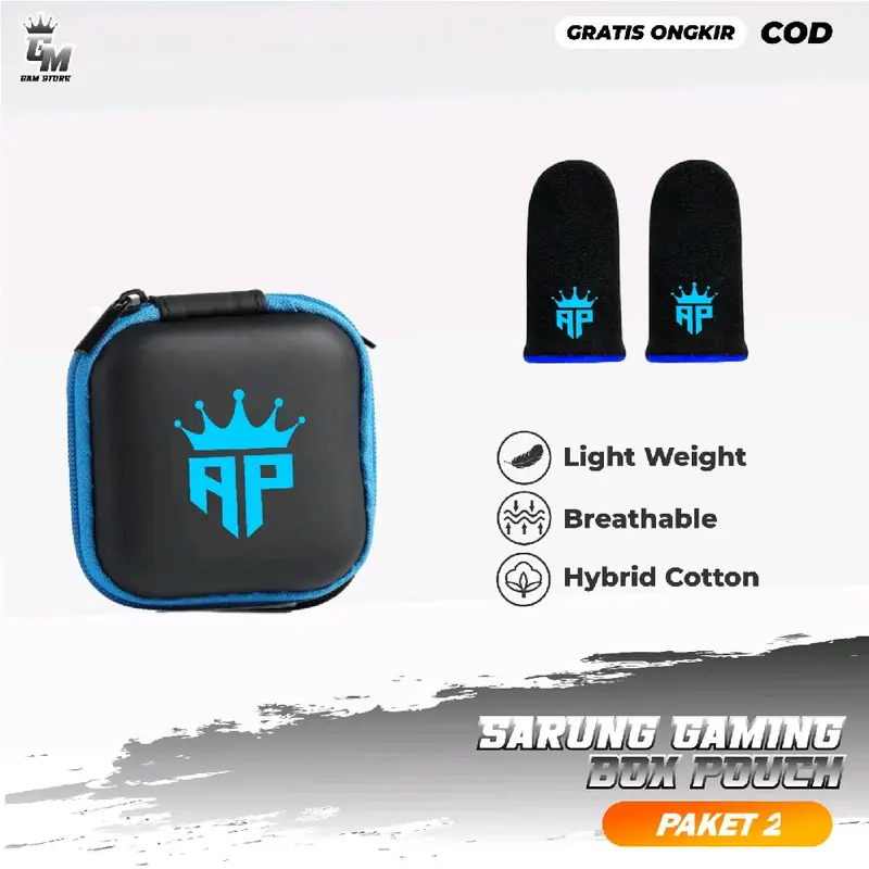 sarung jempol apking premium free box gaming 3