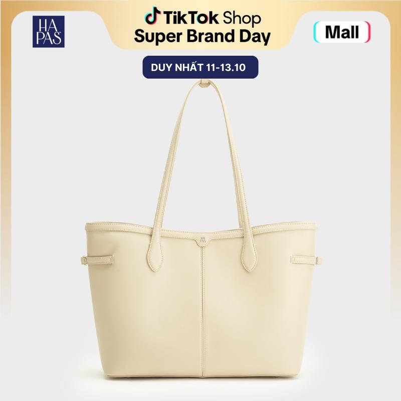 Túi Tote Nữ Đai Ngang Ivy HAPAS Size 34 - Túi Tote Da Cao Cấp