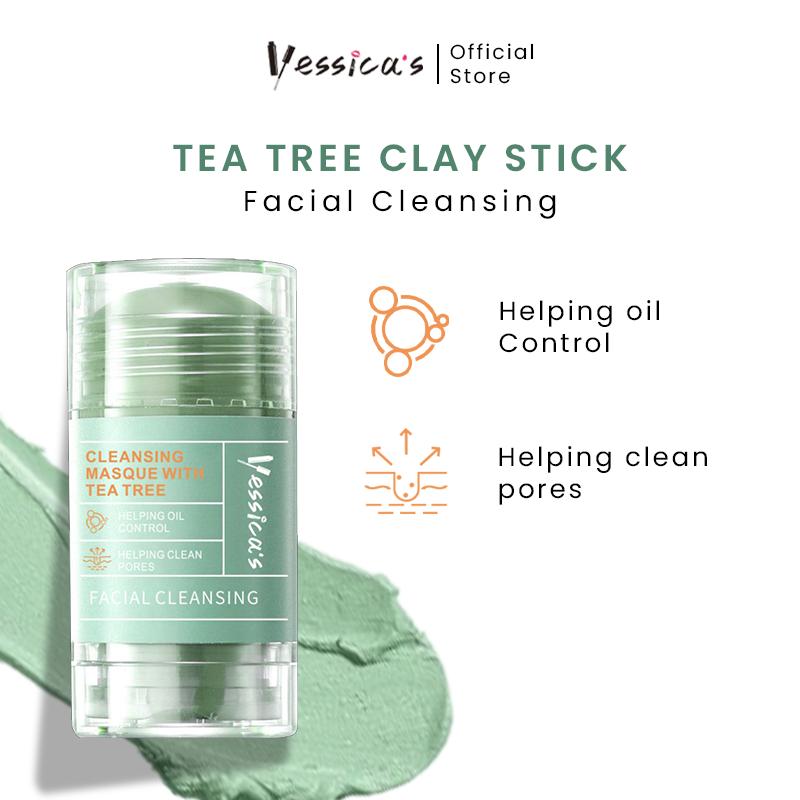 FYC - Yessica's Tea Tree & Strawberry Anti Pores & Acne Clay Stick Mask 2