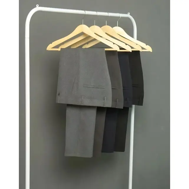 Celana Formal Pria Dewasa Slim Fit Original Bahal Wool Hitam celana bahan kerja outfit  corporate Celana Formal Celana Formal Slimfit Kantor Panjang Casual Cowok Navy Semi 6