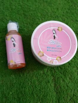 Product Review of [ARTHA LDT] BUY BLEACHING + AHA BODY SERUM [BRIGHTENING WITH GLUTATHIONE & COLLAGEN]  Lightening Wanita from N**o 1
