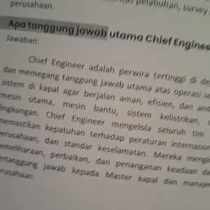 Ship's interview for Engineers - Versi Terbaru