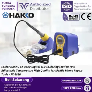 DIGITAL SOLDERING STATION HAKKO FX-888D