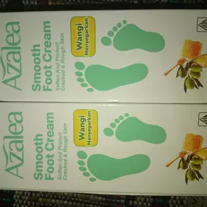 Azalea Smooth Foot Cream - Krim Mengandung Zaitun Perawatan & Pelembut Tumit Kaki Kering Pecah - Pecah