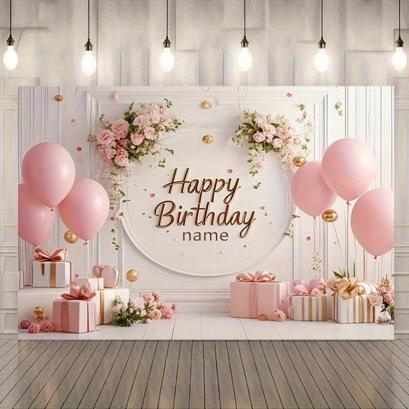 Dekorasi Latar Belakang Gantung untuk Pesta Ulang Tahun Mewah 2026, Suasana Interior