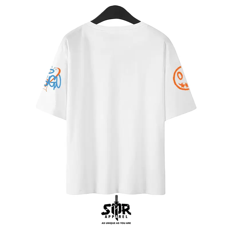 SMR APPAREL - Kaos Oversize SMILE GOOD premium Cotton Combed 24s Pria & Wanita Basic Lembut Baju Dewasa 1