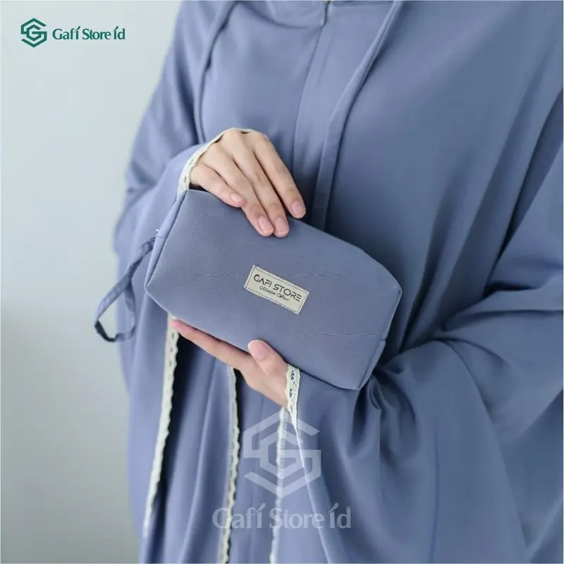 Mukena Dewasa Traveling 2 in 1 Pouch Babysilk Terbaru 3