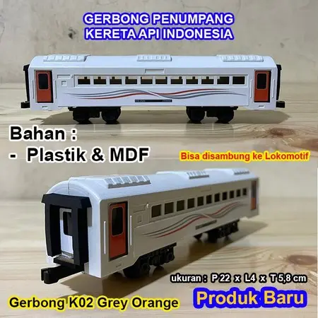 GERBONG KERETA API INDONESIA  KA 02 ABU