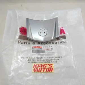 NEW SAMBUNGAN BODY COVER TAIL STOP NEW AEROX 155 CONNECTED SILVER P5