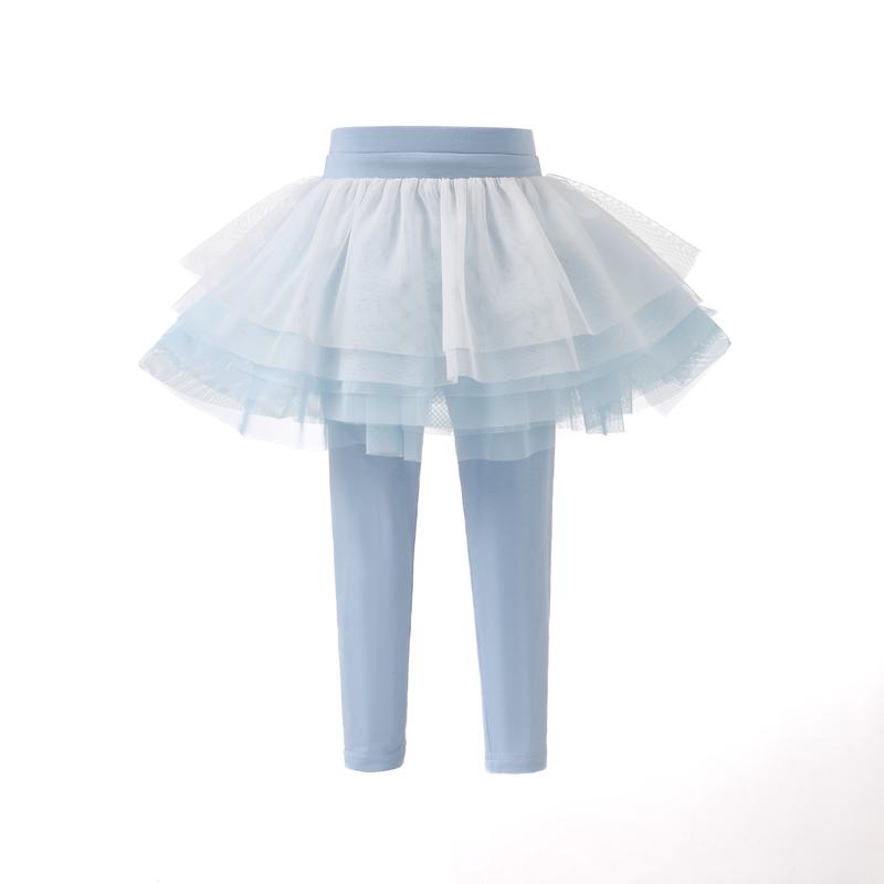 Product Introduction of Dreamy Gradient Tutu Skort Comfy Layered Mesh Leggings Party Gift Outdoor 3