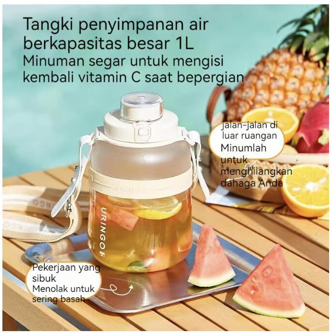 Uringo Gelas Jus Rumah Multifungsi juicer Kecil portable Elektrik Ton Jus juice bucket cup 3