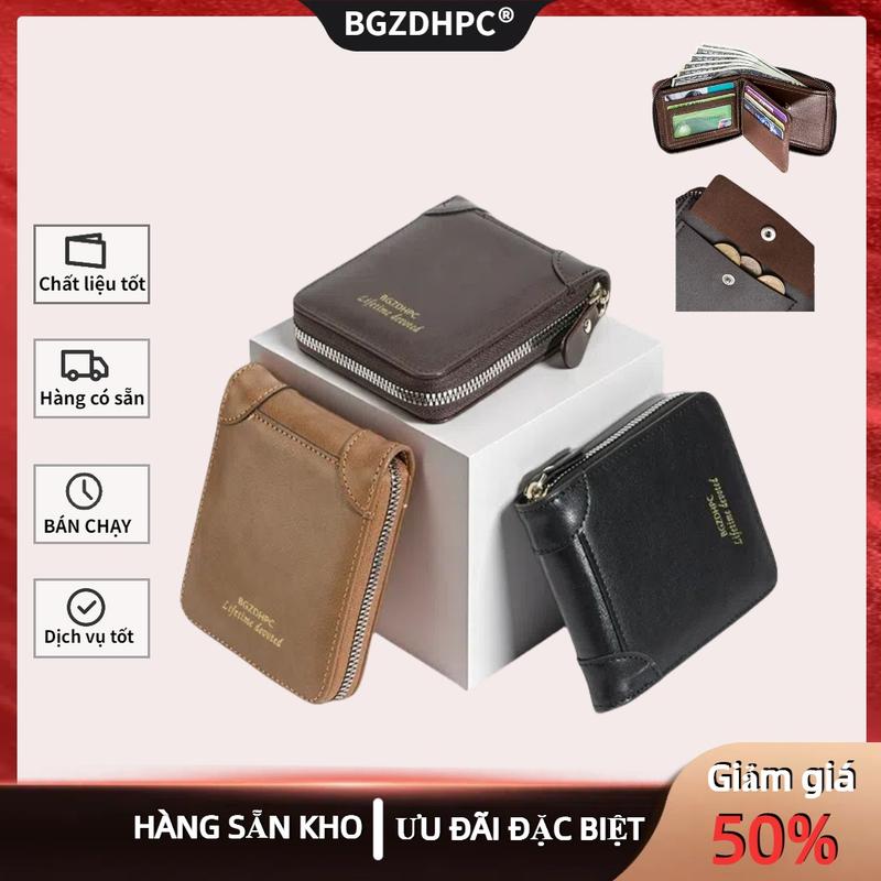 【COD Ví có dây kéo, thiết kế kinh doanh của nam giới, sức chứa lớn, ví đựng tiền Xu và thẻ gấp, đa chức năng, ví trưởng thành,Ví Ngắn Đa Năng, Dành Cho Nam Giới, Có Thể Gập Lại, ví đựng tiền Xu